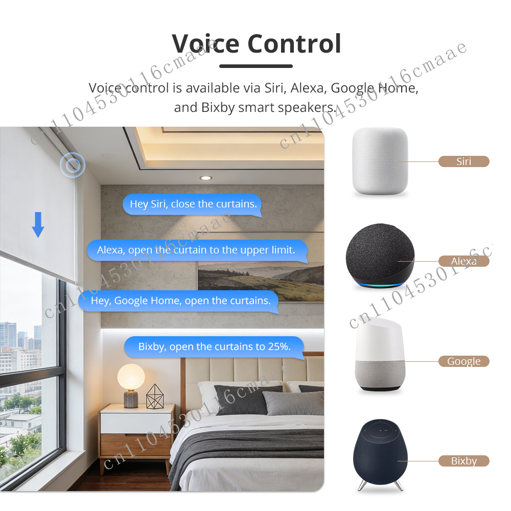 Home Office Google - Motore per Tapparelle Ricaricabile di Alta
