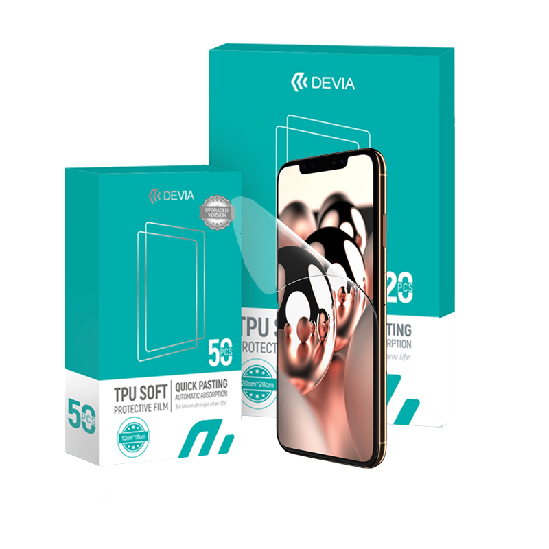 Monitor Privacy Screen - Pellicola protettiva morbida in TPU Devia,