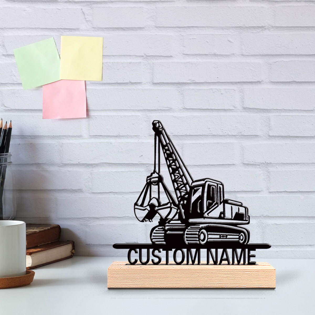 Home Office Desks - Statua in metallo personalizzata a forma