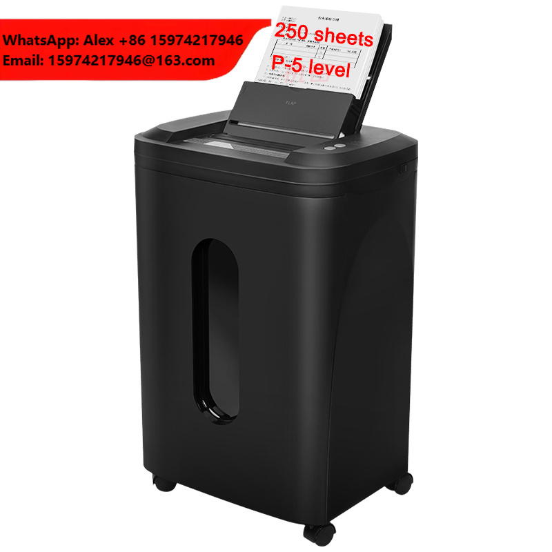 Paper Shredder Micro - Distruggidocumenti Commerciale COMET per Uso Intensivo,