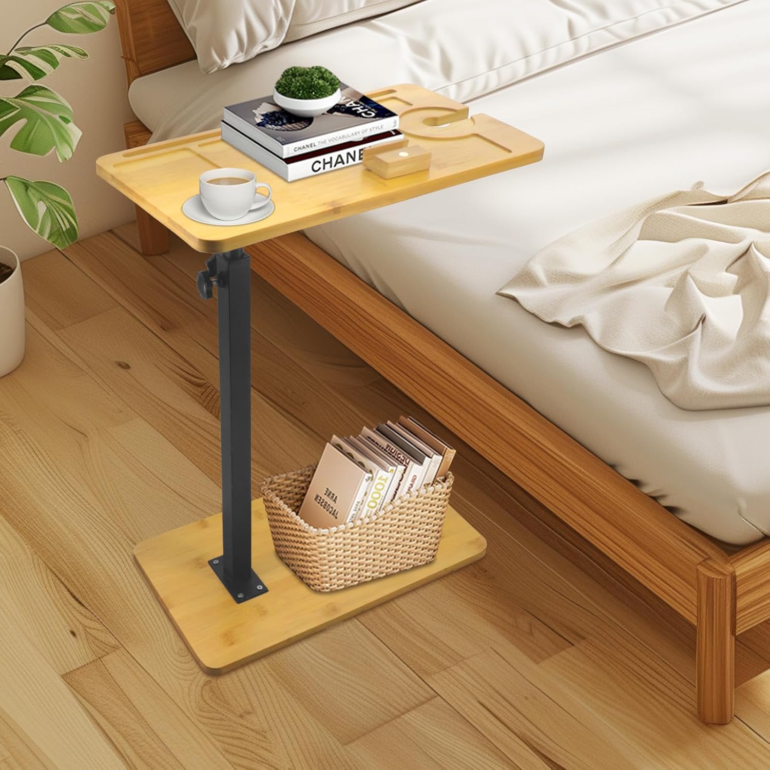 Desktop Organizer Bamboo - Tavolino da salotto in bambù C