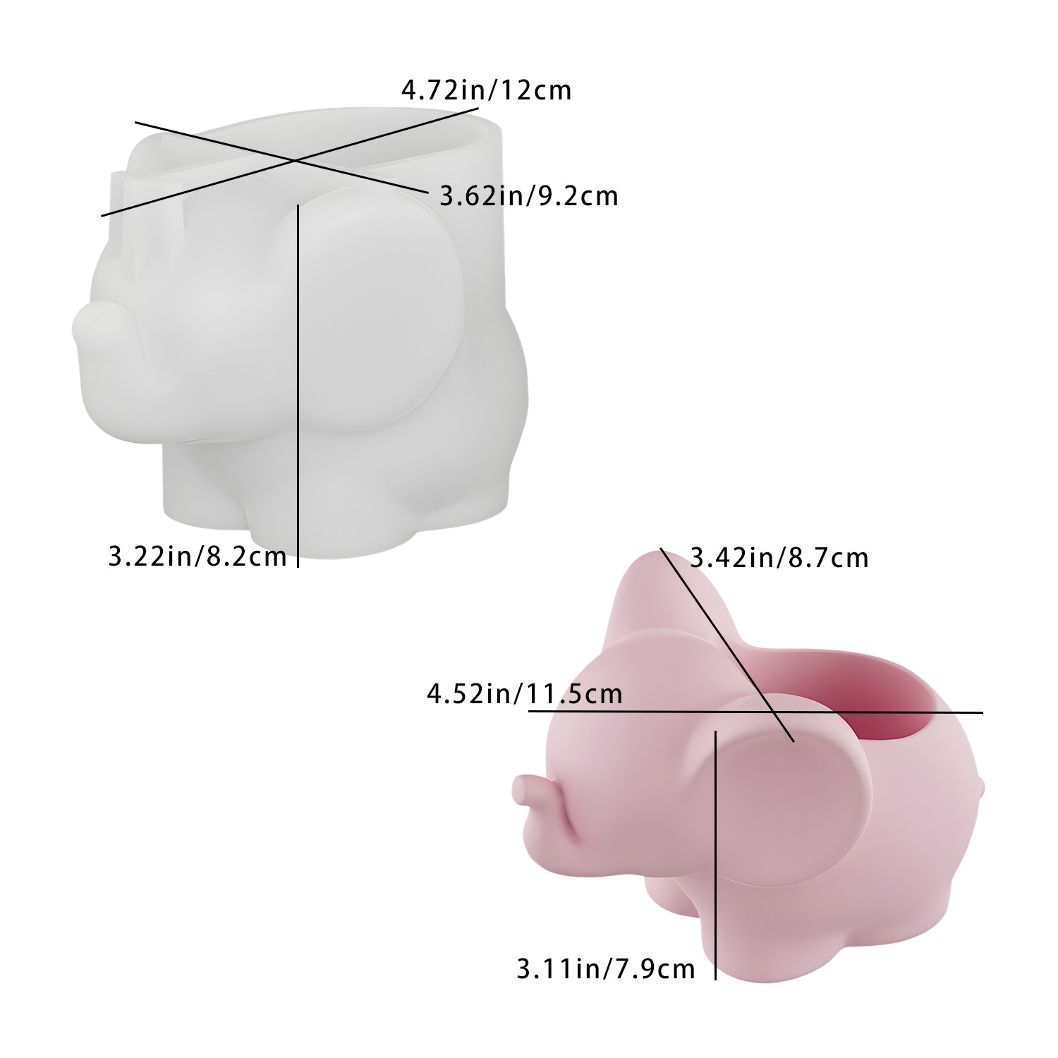 Pen Holder Organizer - Stampo in Silicone per Resina e