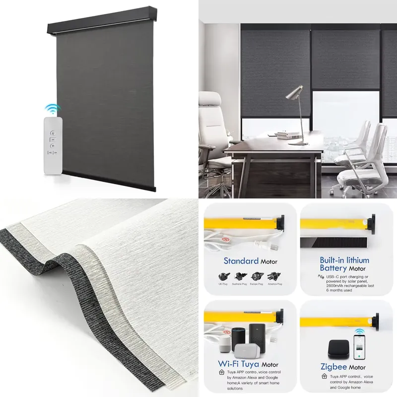 Home Office Google - Tende Intelligenti Personalizzate con WiFi, Compatibili