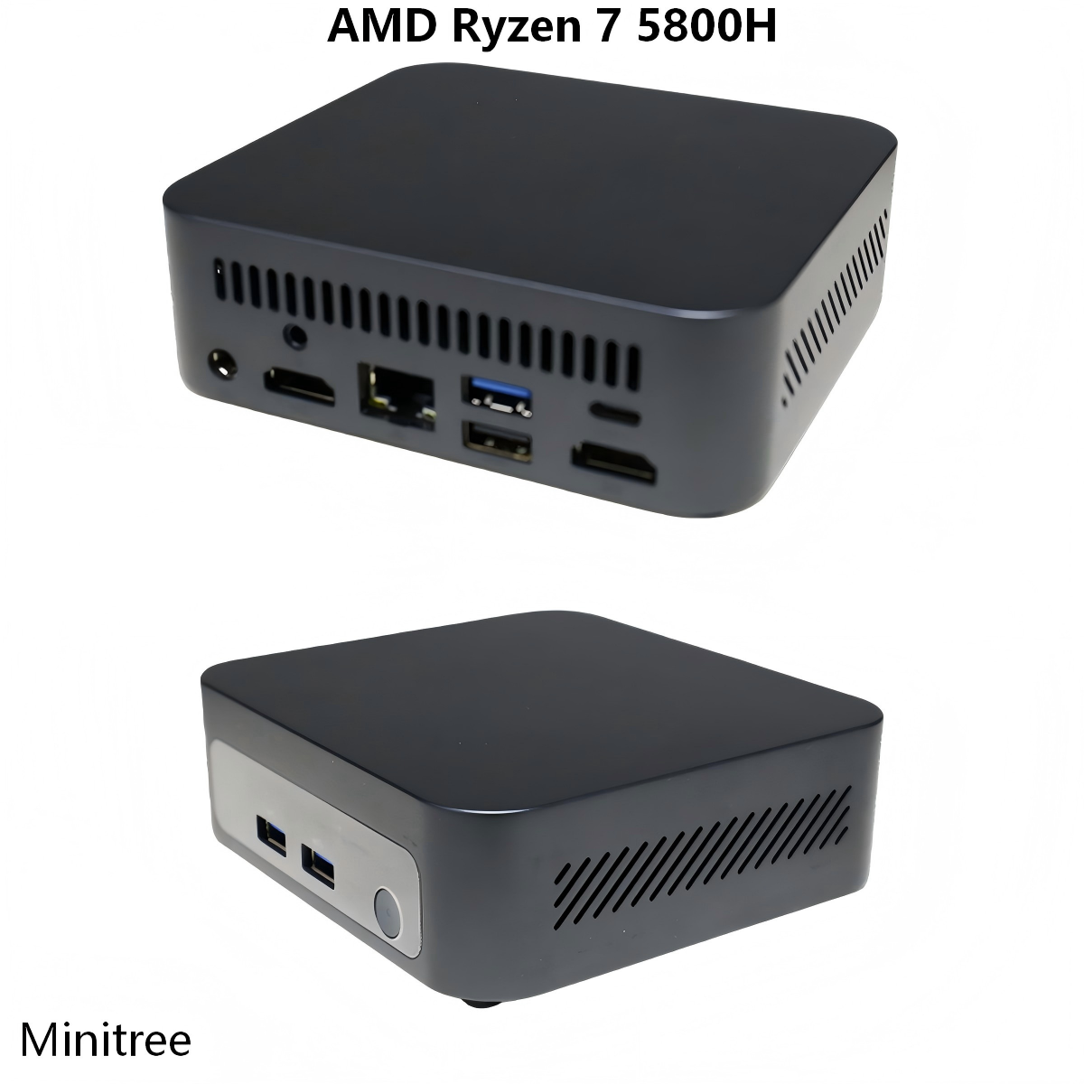 Home Office Windows 11 - Mini PC AMD Ryzen 7 5800H,