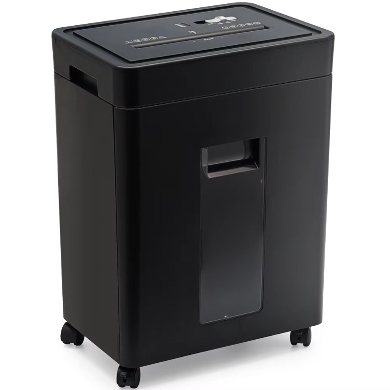 Paper Shredder Micro - Distruggidocumenti Manuale P-5, 8 Fogli, 20L,