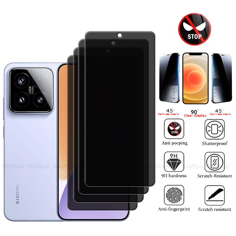 Monitor Privacy Screen - 4/3/2/1 pezzi per Xiaomi 15 vetro