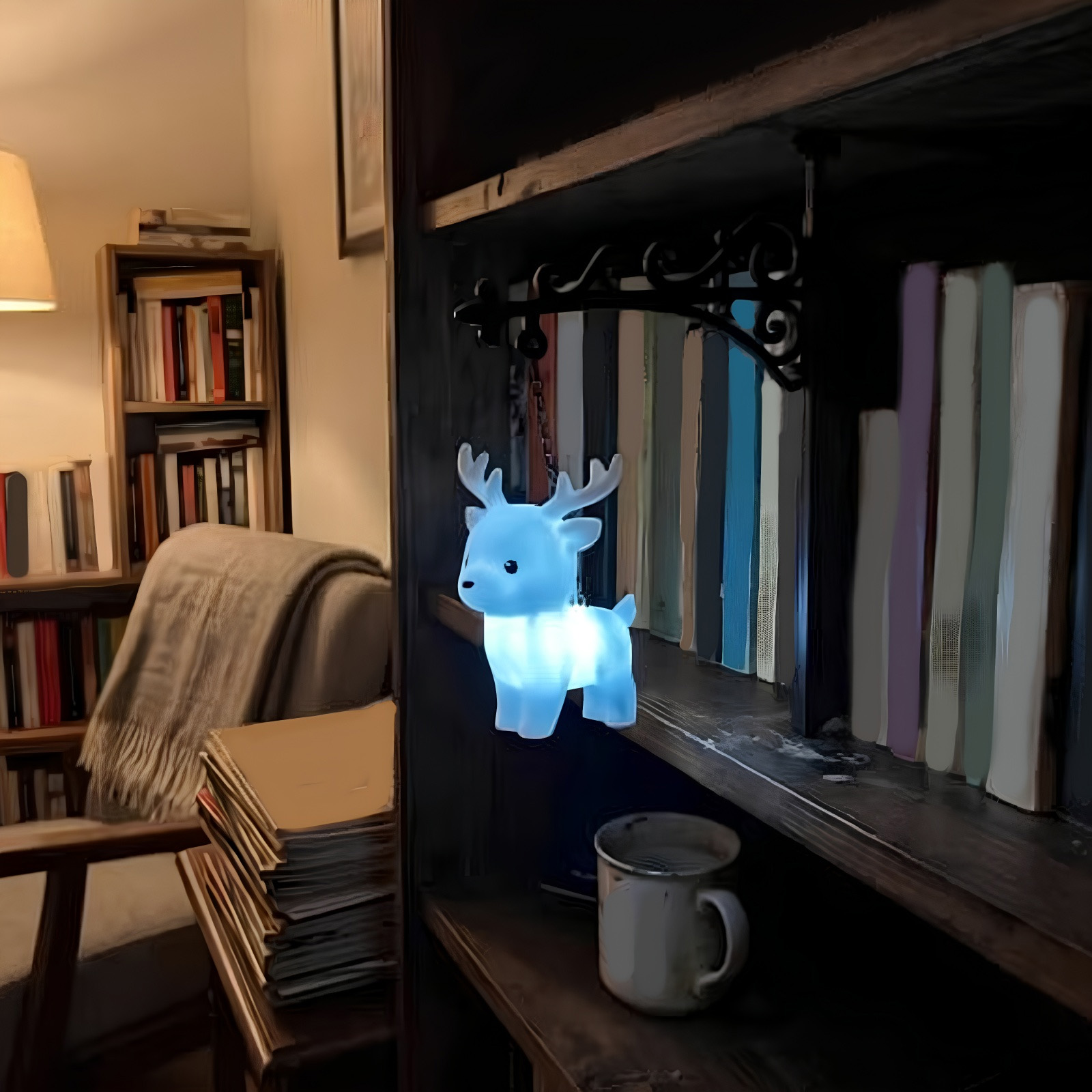 Mensola Sospesa Decorativa a F - Home Office With Library recensione e prezzo