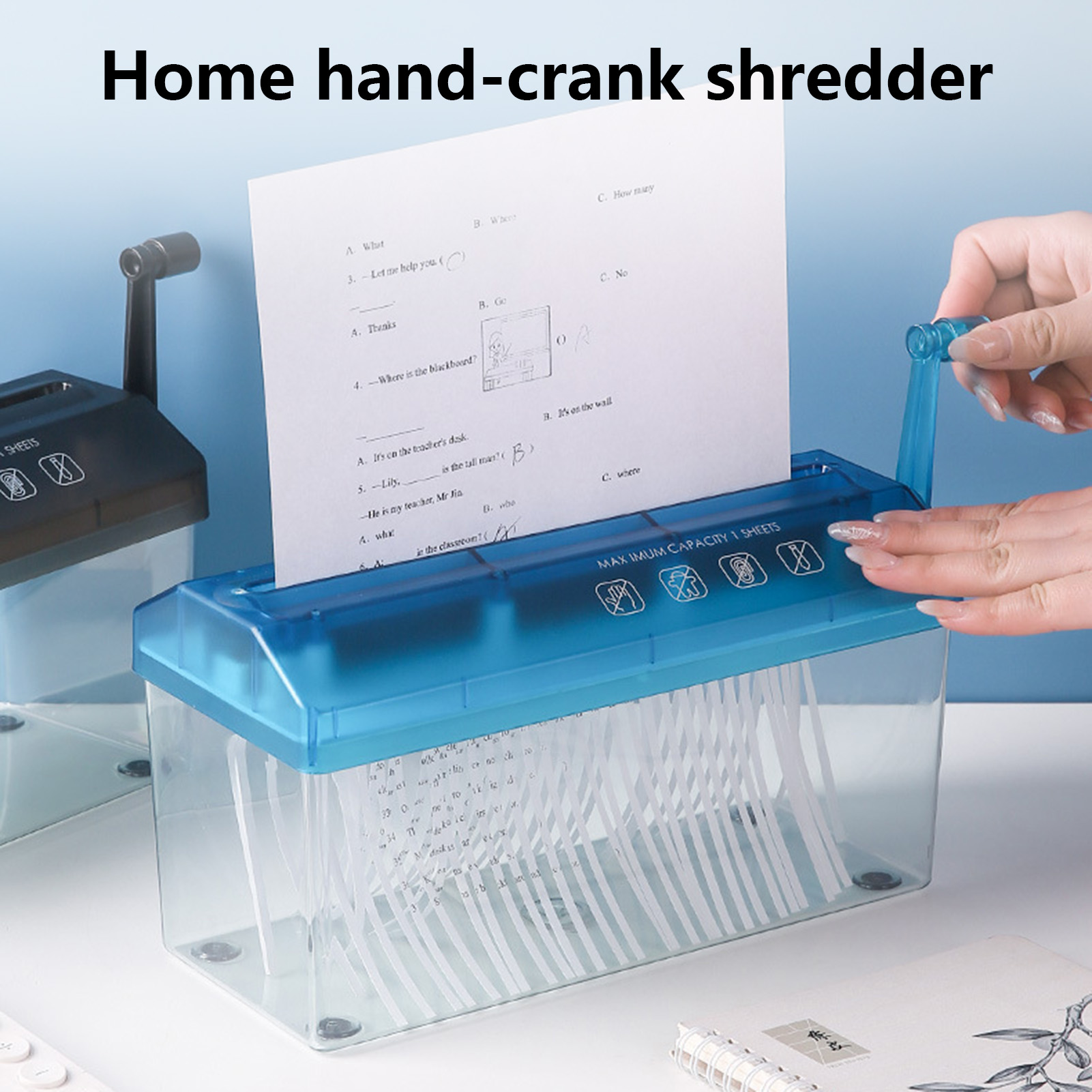 Mini trituratore portatile per - Paper Shredder Micro recensione e prezzo