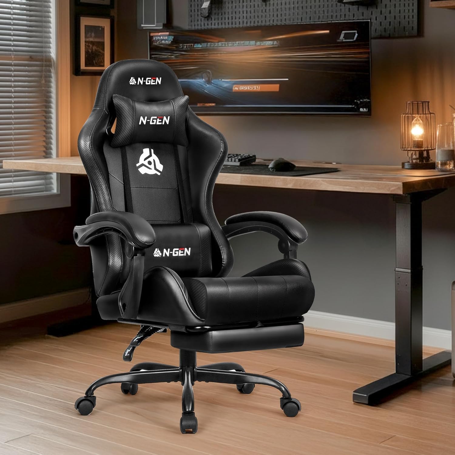Sedia da Gaming con Poggiapied - Home Office Desks recensione e prezzo