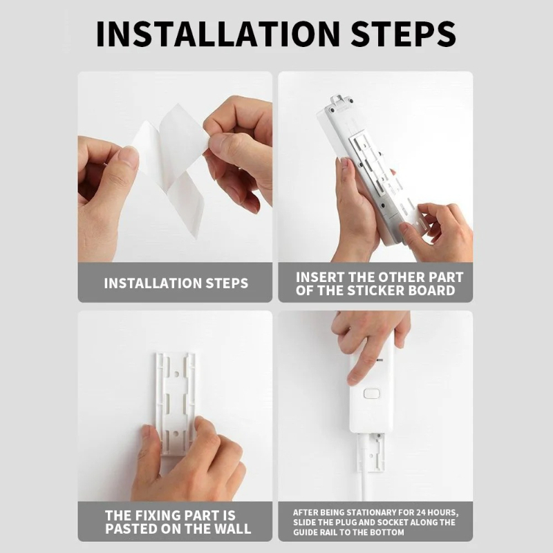 Supporto Adesivo per Prese Ele - Home Office Kitchen recensione e prezzo