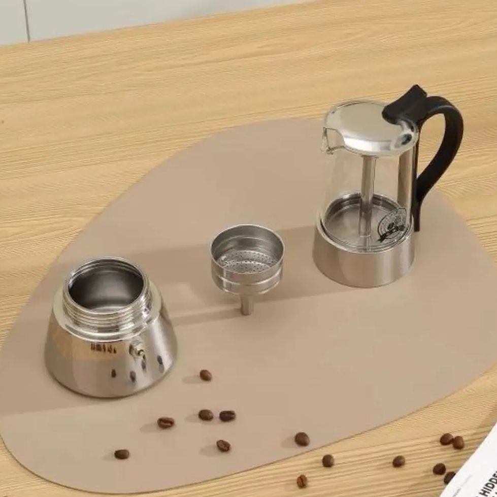 Caffettiera Moka Trasparente d - Home Office Moka recensione e prezzo