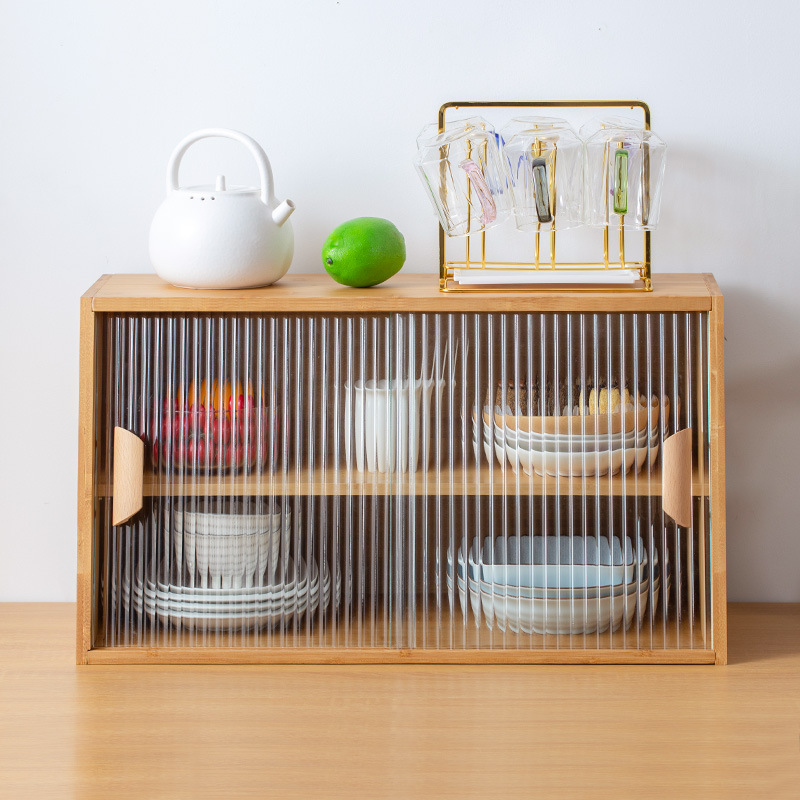 Armadietto da cucina in legno  - Desktop Organizer Bamboo recensione e prezzo