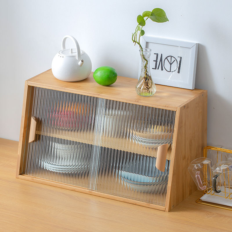 Armadietto da cucina in legno  - Desktop Organizer Bamboo recensione e prezzo