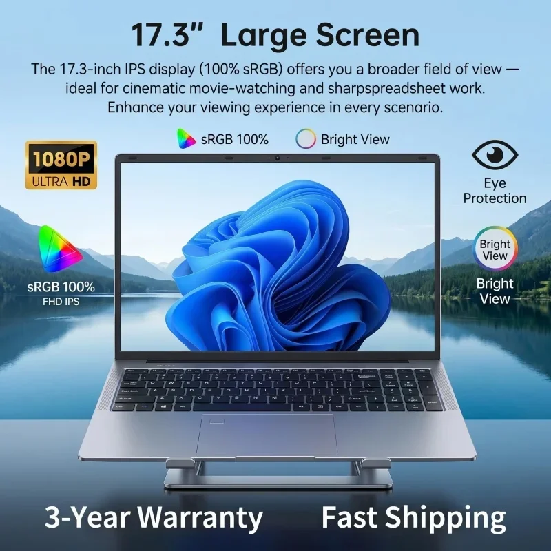 Notebook con schermo da 17,3 p - Home Office Windows 11 recensione e prezzo