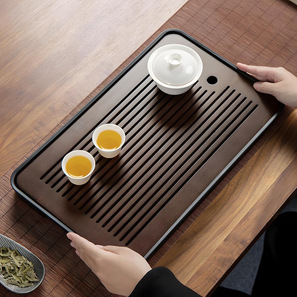 1 pezzo tavolo da tè in bambù  - Desktop Organizer Bamboo recensione e prezzo