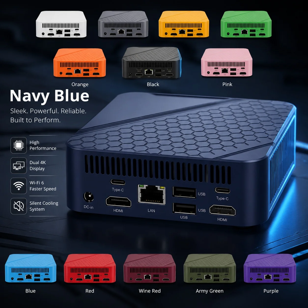 Mini PC Intel I9‑10980HK, Wind - Home Office Windows 11 recensione e prezzo