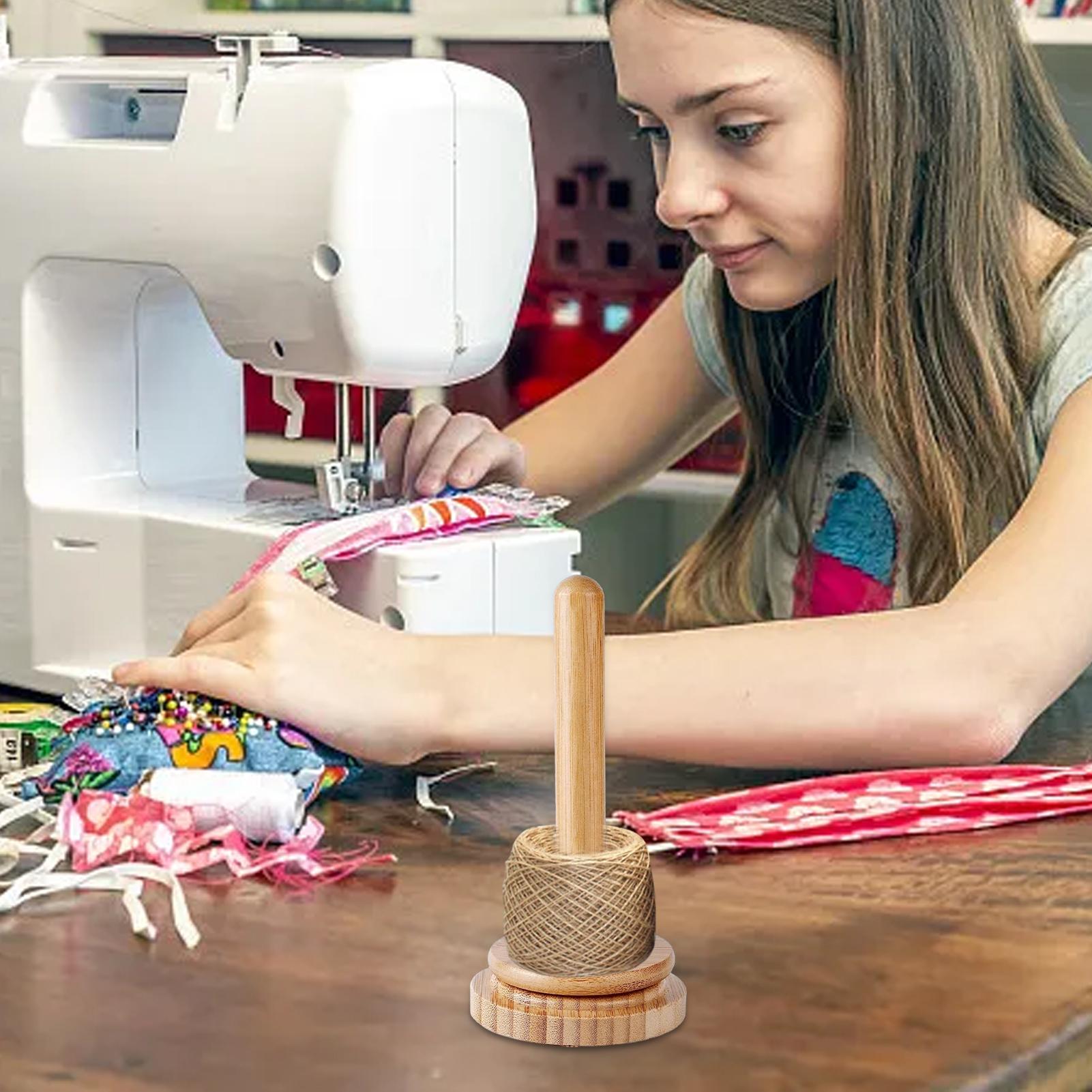 Porta Filati Girevole in Legno - Desktop Organizer Bamboo recensione e prezzo