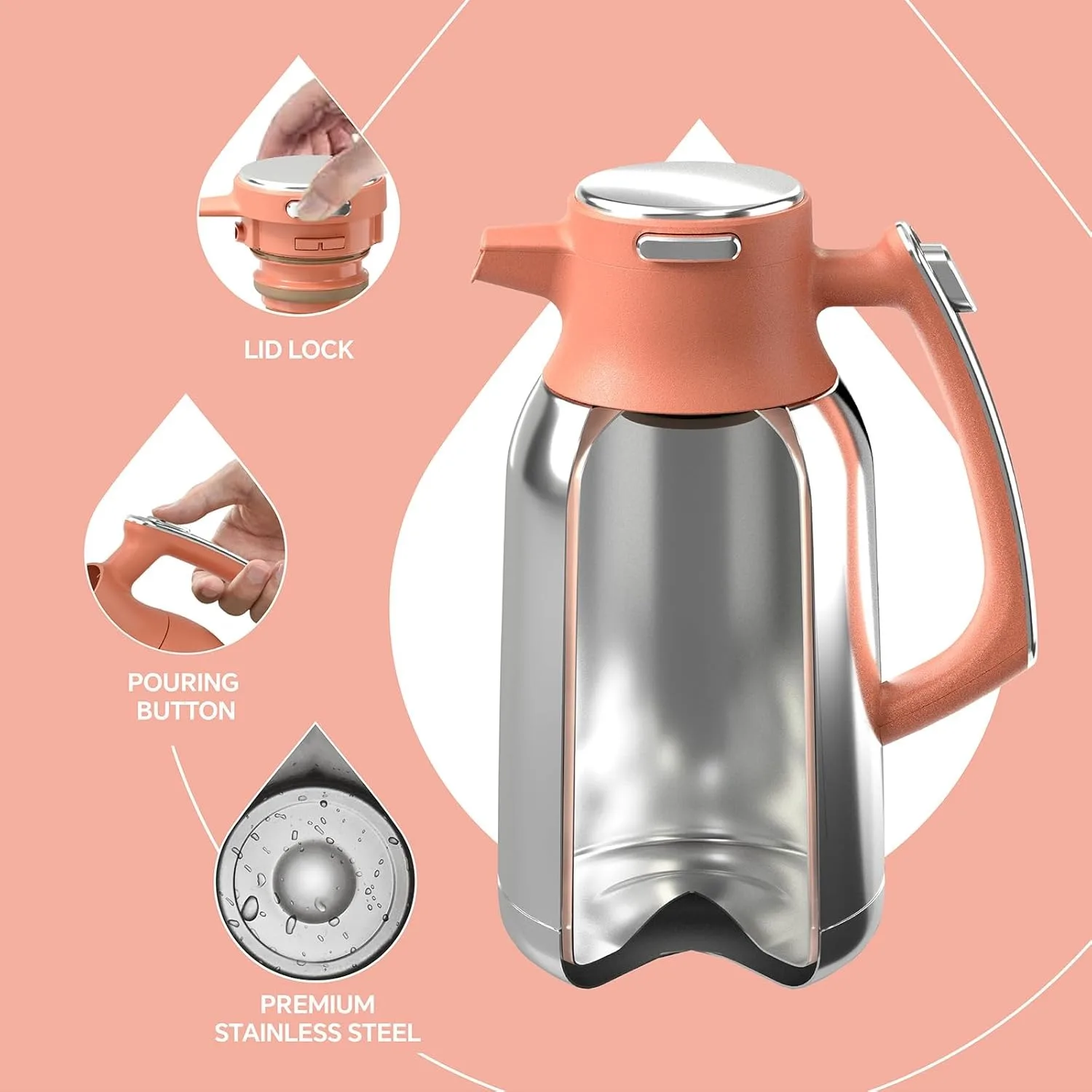 Bollitore da caffè in acciaio  - Home Office Moka recensione e prezzo