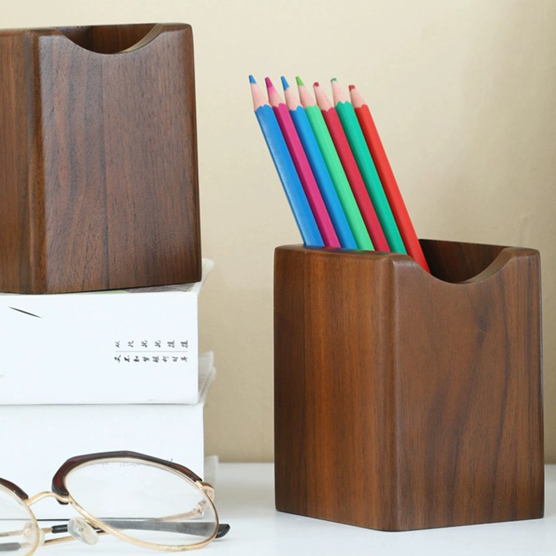 Portapenne in noce naturale Cu - Desktop Organizer Bamboo recensione e prezzo