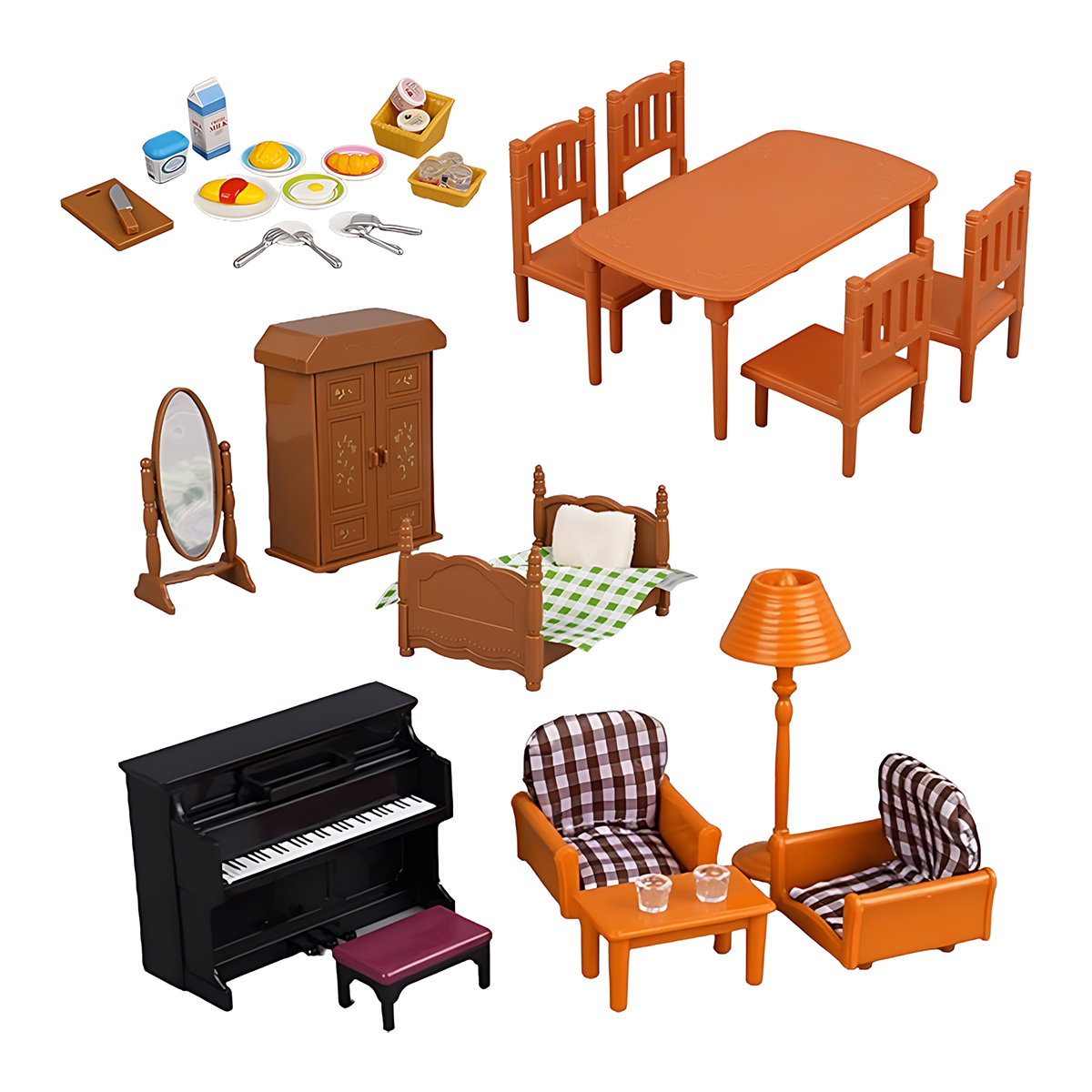 Mobili in Miniatura 1:12 Set C - Home Office Kitchen recensione e prezzo