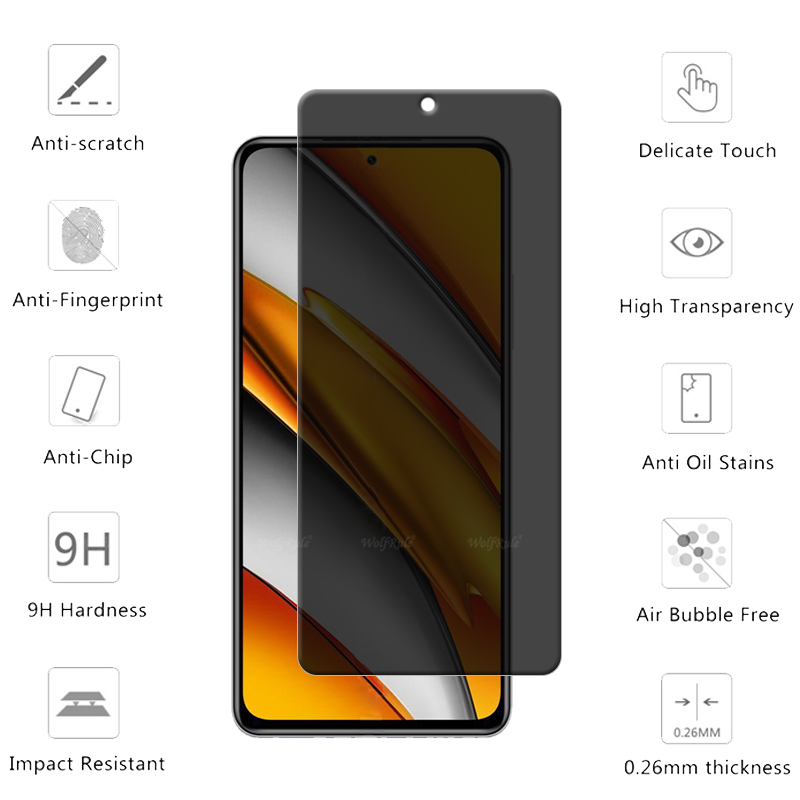4 pezzi per Poco F3 vetro Xiao - Monitor Privacy Screen recensione e prezzo