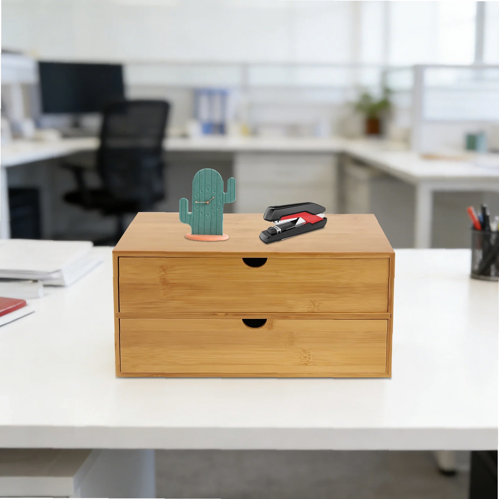 Organizer da Scrivania, Scatol - Desktop Organizer Bamboo recensione e prezzo