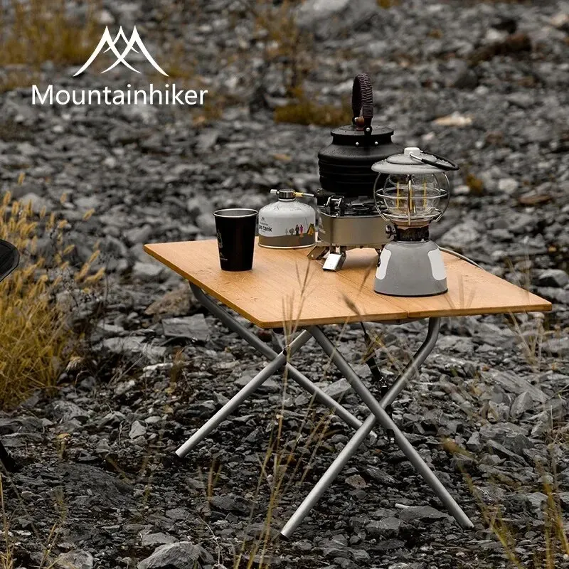 MOUNTAINHIKER Tavolo Pieghevol - Desktop Organizer Bamboo recensione e prezzo